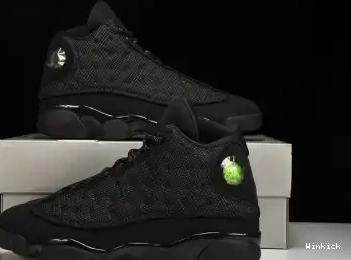 Jordan Black Retro 414571-011 Cat 13 0702